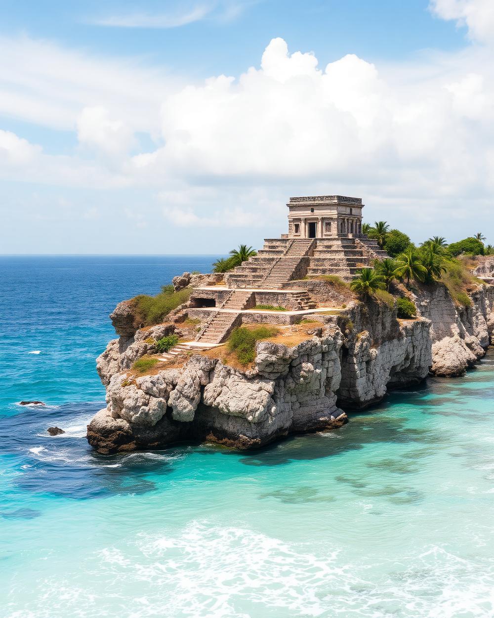 Tulum Cliffside Ruins